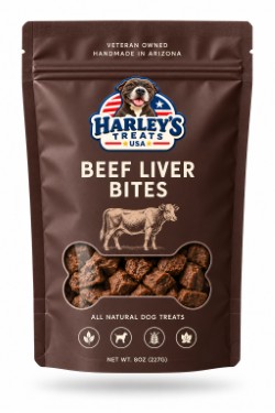 Bag of single-ingredient Beef Liver Bites